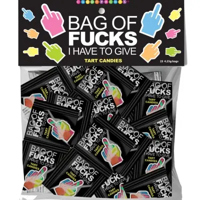 Bag of Fucks I Have to Give Bag of 25 Count
