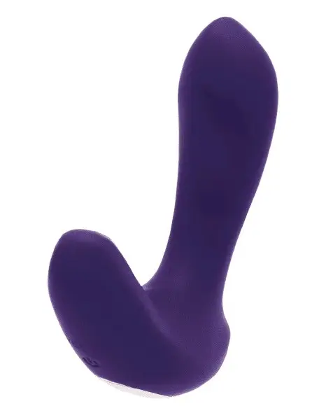 Inme Rechargeable Dual Vibe With Remote - Purple