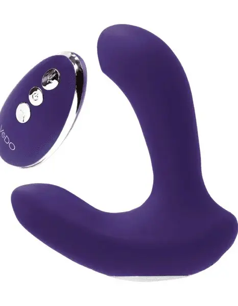 Inme Rechargeable Dual Vibe With Remote - Purple