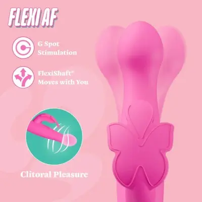 Aria - Naughty Af 2.0 - Rechargeable Vibe - Plum