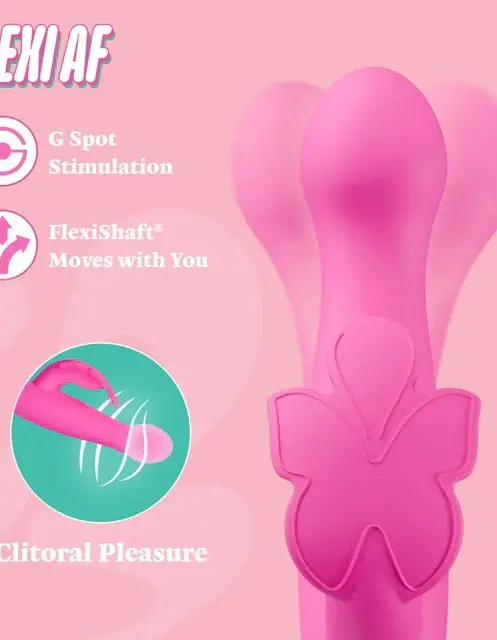 Aria - Naughty Af 2.0 - Rechargeable Vibe - Plum