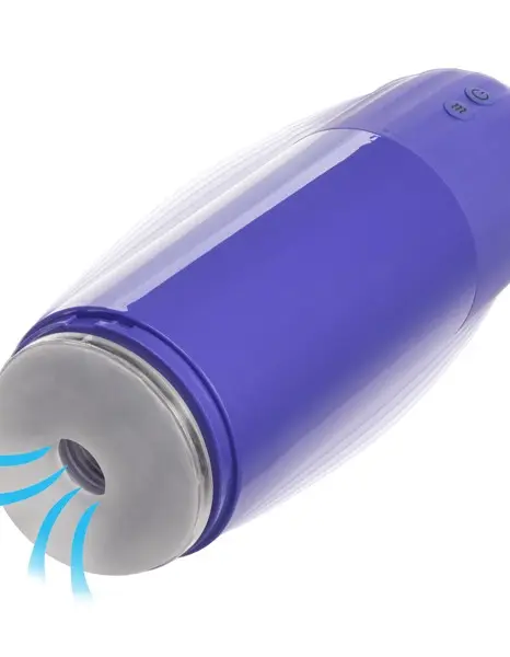 Calexotics Connect Stroker with Vibration and Suction - Purple