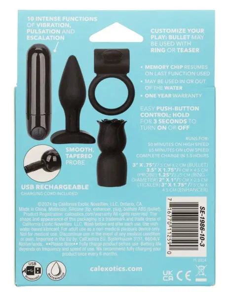 Pleasure Kits Allure Collection - Black