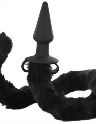 Cat Tail Silicone Anal Plug