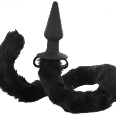 Cat Tail Silicone Anal Plug