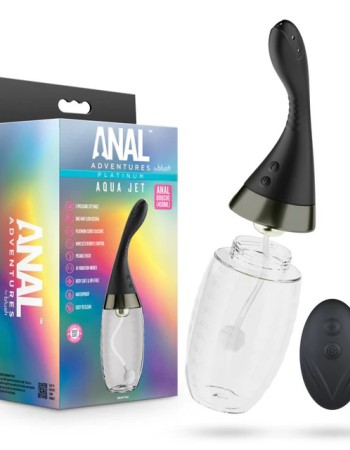 Anal Adventures Platinum - Aqua Jet - Black