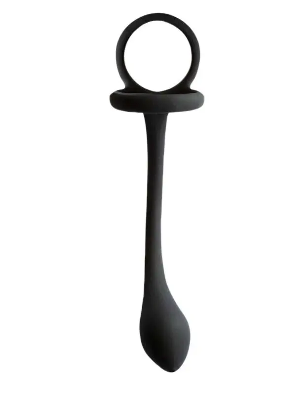 My Cockring Cring With Buttplug - Black