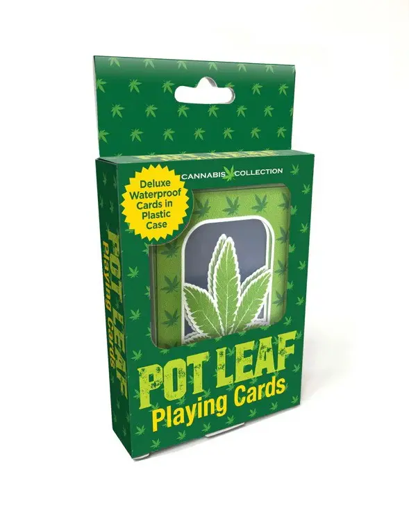 Pot Leaf Waterproof Playing Cards