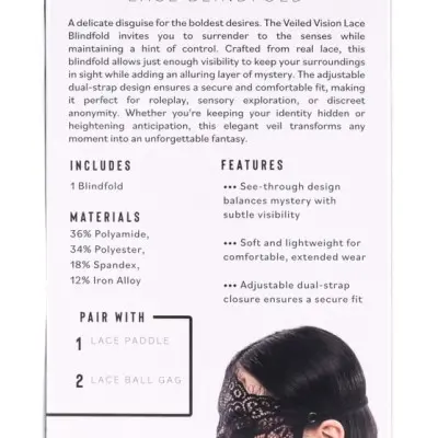 Veiled Vision Lace Blindfold