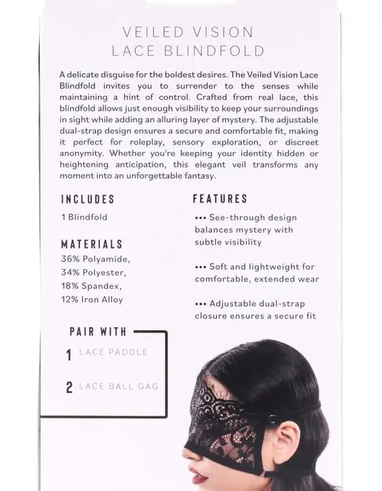 Veiled Vision Lace Blindfold