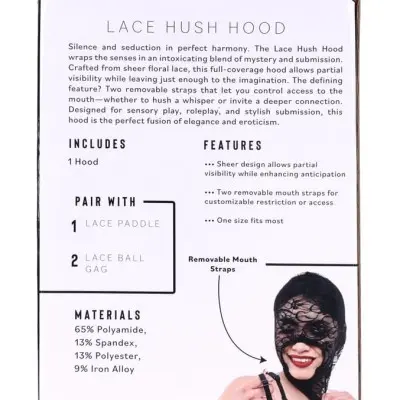 Lace Hush Hood