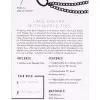 Lace Collar With Nipple Ties