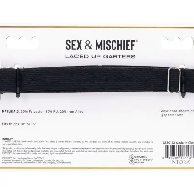 Laced Up Garters