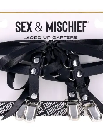 Laced Up Garters