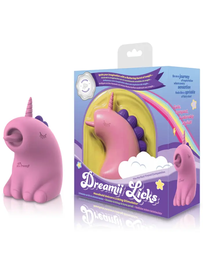 Dreamii Licks Licking Unicorn Stimulator - Mystical Pink
