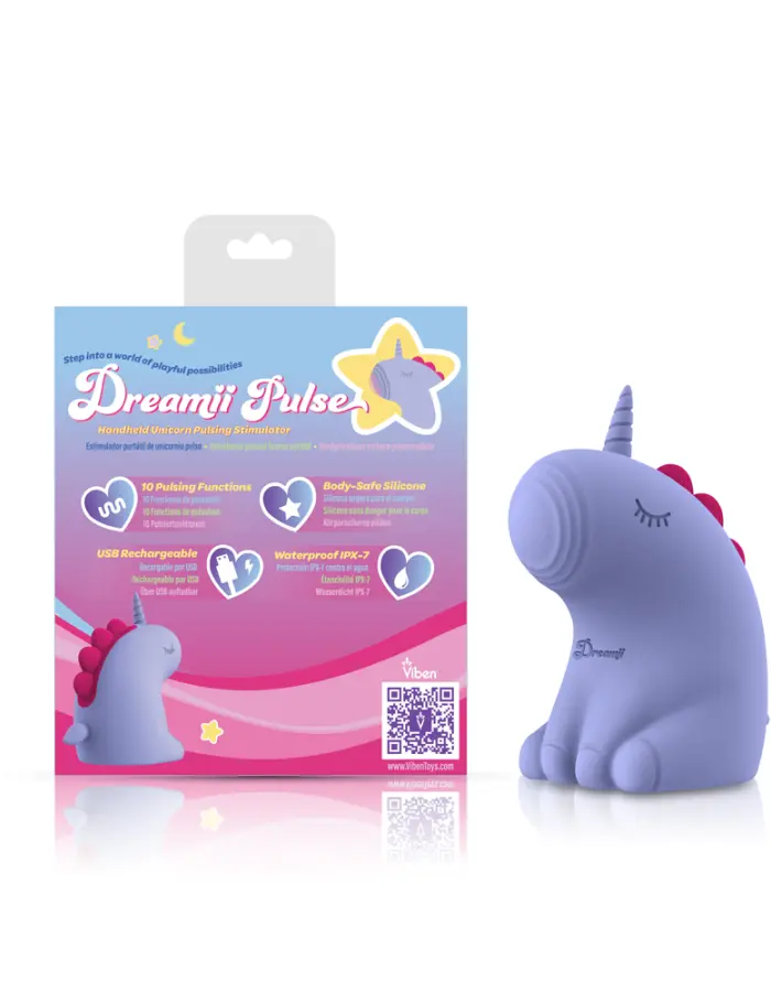 Dreamii Pulse Pulsing Unicorn Stimulator - Mystical Purple