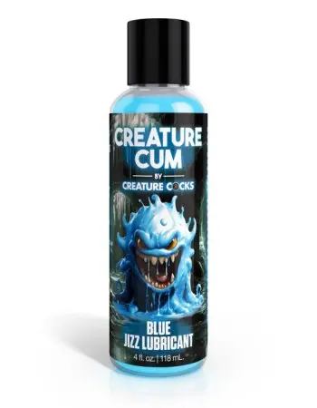 Creature Cum Blue Water-Based Lubricant 4oz