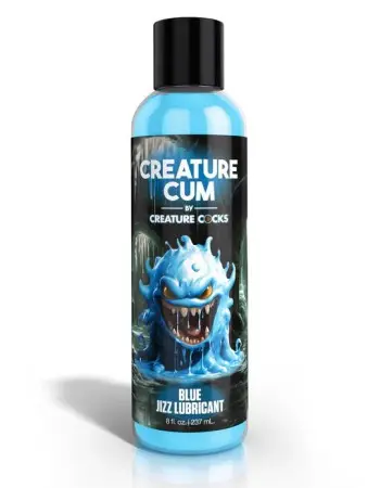 Creature Cum Blue Water-Based Lubricant 8oz