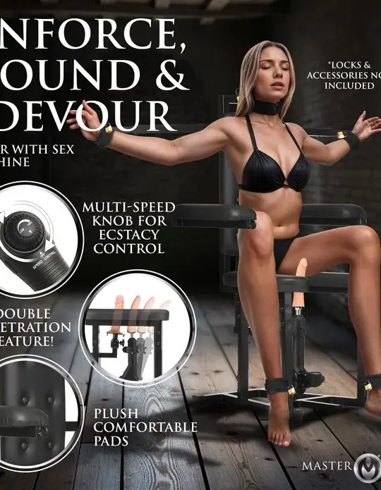 Enforcer Chair With Sex Machine