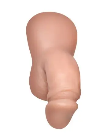 3.6" Silicone Packer Dildo - Light