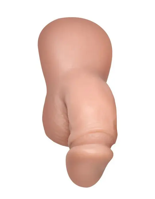 3.6" Silicone Packer Dildo - Light