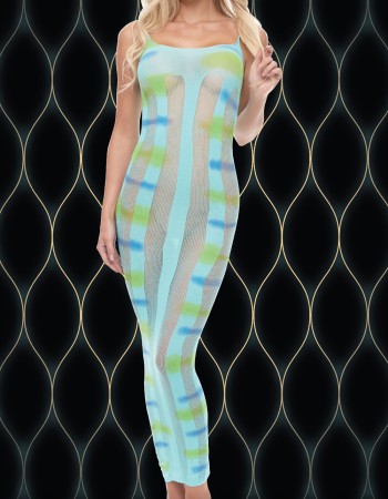 Blue Horizon Maxi Dress - Os