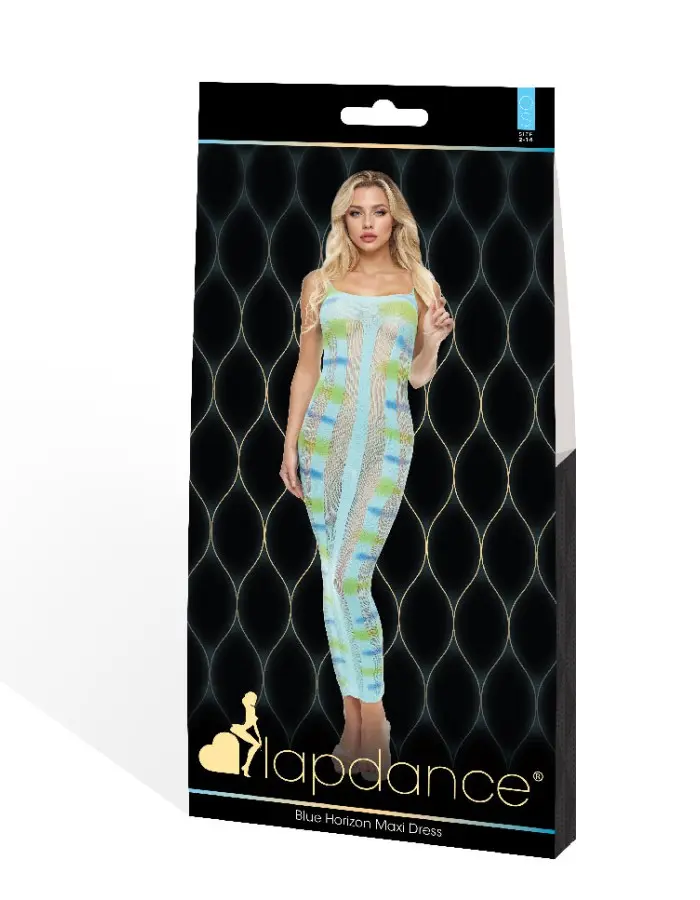 Blue Horizon Maxi Dress - Os