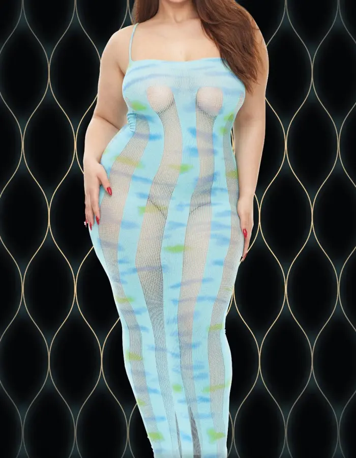 Blue Horizon Maxi Dress - Q