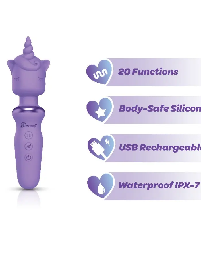 Dreamii Wand Powerful Unicorn Wand - Lilac Whirl