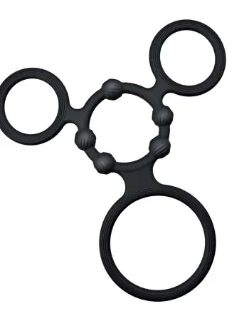Enhancer Quad Cockring - Black