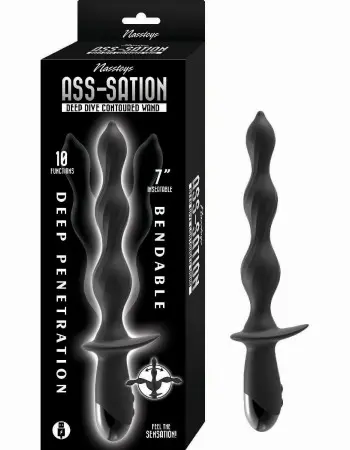 Ass-Sation Deep Dive Contoured Wand - Black
