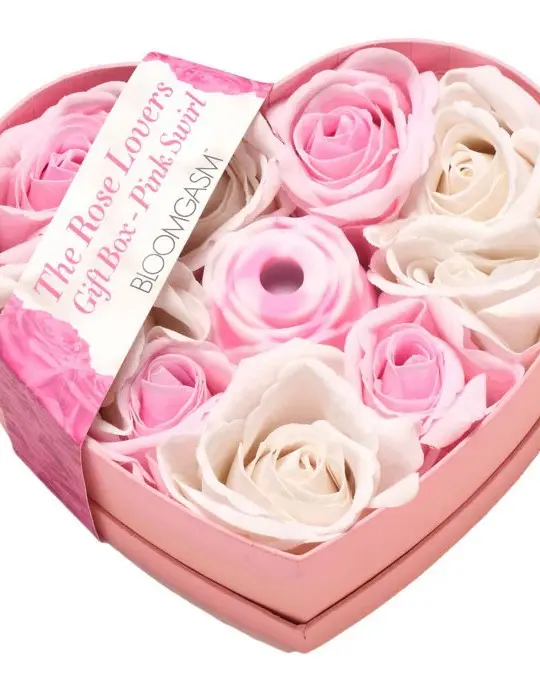Bl the Rose Lovers Gift Box - Pink Swirl