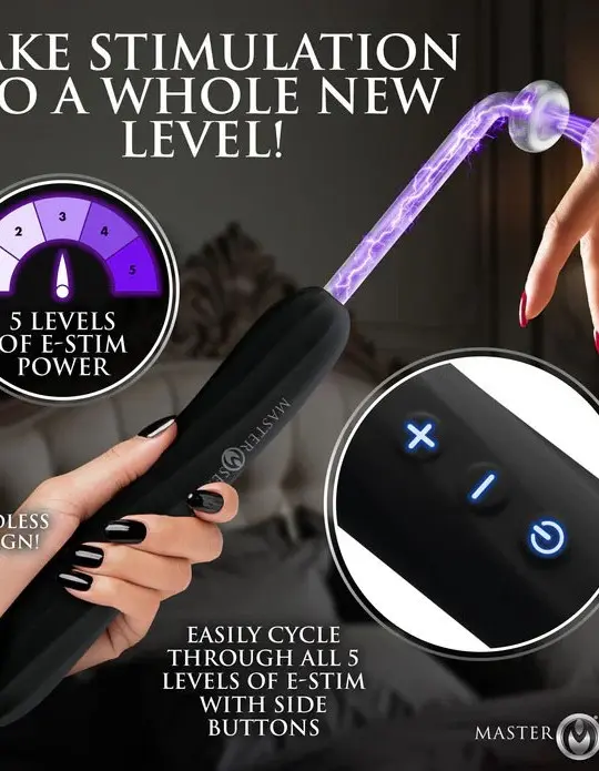 E-Stim Wand - Black