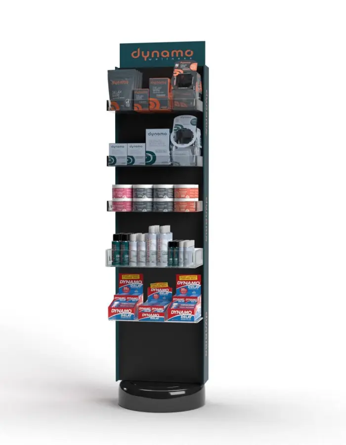 Dynamo Wellness Floor Display