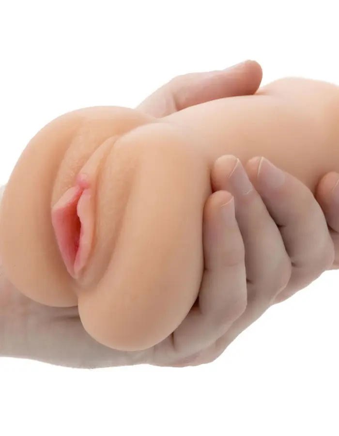 Stroke It Liquid Silicone Juicy Pussy - Ivory