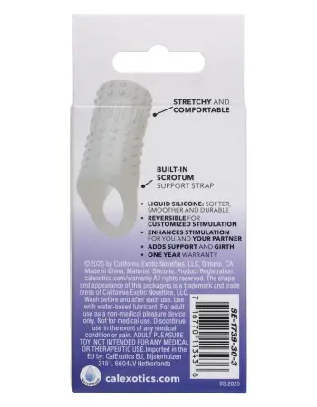 Basic Essentials Liquid Silicone Stimulation Enhancer - Clear