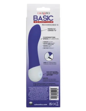 Basic Essentials Rechargeable G - Purple