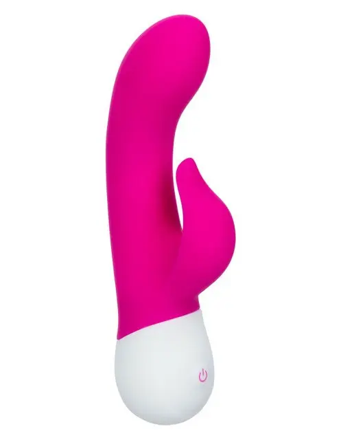Basic Essentials Rechargeable Dual Pleaser - Pink