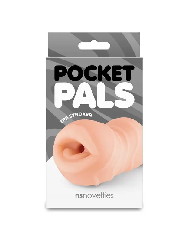Pocket Pals - Mouth Stroker - Tan
