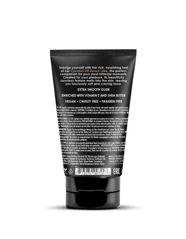 Coconut Oil Based Lubricant 4oz