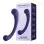 Aluna Dual Stimulating Arc Vibrator - Dark Purple