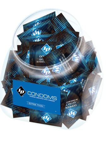 Extra Thin Condom Jar - 144 Pc