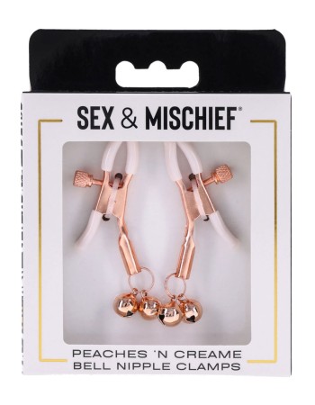 Peaches 'N Creame Bell Nipple Clamps