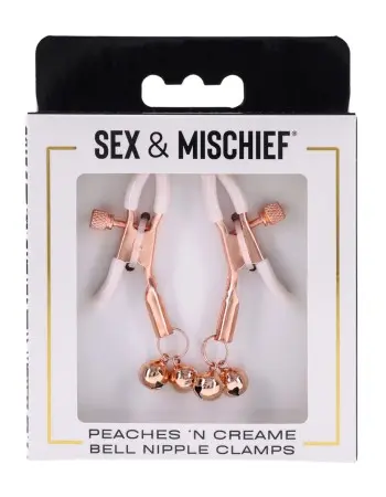 Peaches 'N Creame Bell Nipple Clamps