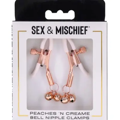 Peaches 'N Creame Bell Nipple Clamps