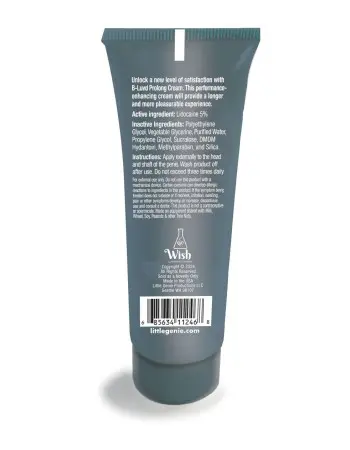 B-Luvd Erection Prolong Cream 2oz