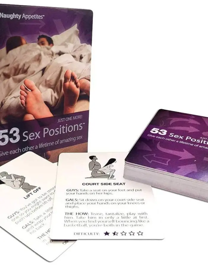 53 Sex Positions Card Game