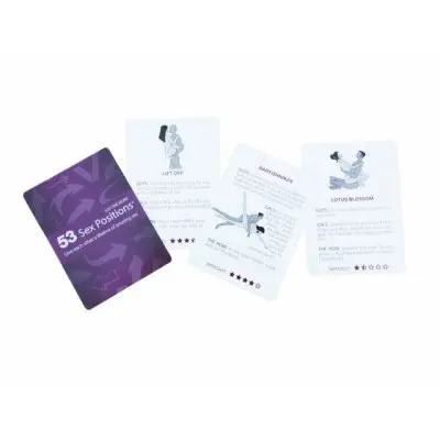 53 Sex Positions Card Game