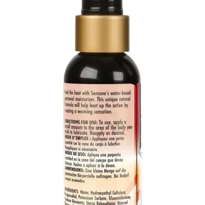 Heat Wave Natural Water-Based Warming Lubricant 2oz