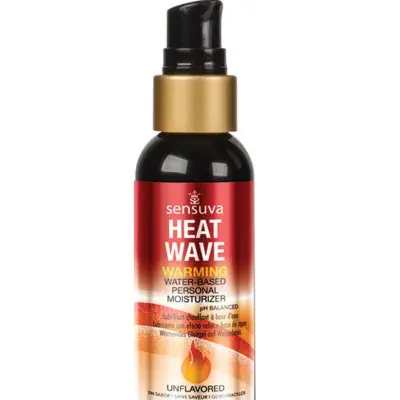 Heat Wave Natural Water-Based Warming Lubricant 2oz